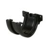 Brett Martin Plastic Guttering Deepstyle High Capacity Union Bracket 115mm - Black