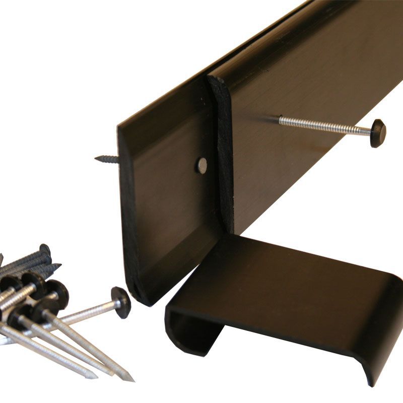 uPVC Gutter Drip Trim for EPDM Roof Systems - 2.5m Length