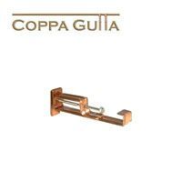 Product image for Metal Gutta Copper 125mm Half Round Gutter Internal Bracket