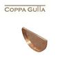Metal Gutta Copper 125mm Half Round Gutter Stop End