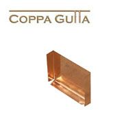 Copper Guttering Stop End for Standard Box Gutter