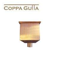 Metal Gutta Copper Hopper Head Charlotte - 80Mm