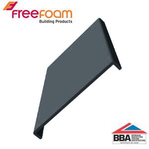 uPVC 410mm Fascia Board (10mm Cappit Double Edged) 5m - Anthracite