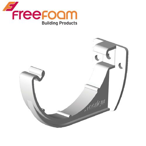 Freeflow 112mm Half Round Style Gutter Fascia Bracket - White