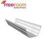 Freeflow 135mm Plastic Ogee Style Guttering 4m Length - White