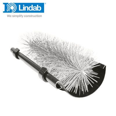 Lindab 3m Length Leafline Gutter Brush Opaque - 125mm