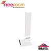 uPVC Ogee Profile Fascia Board Internal Corner - 300mm White