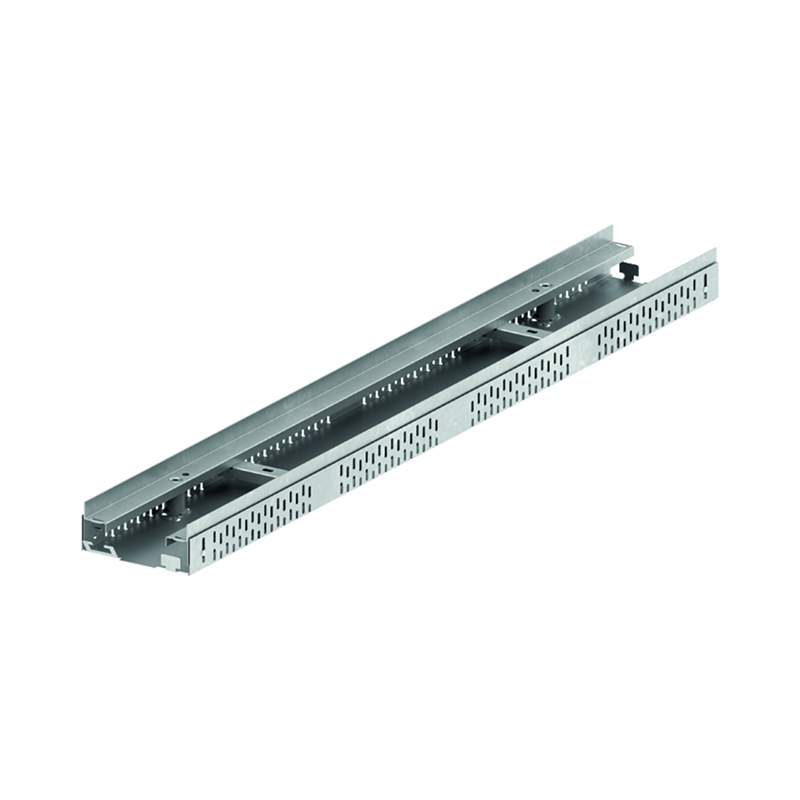 Aco Silver Freedeck Adjustable Intermediate Channel 500Mm - Galvanised Steel