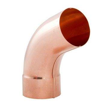 Lindab Copper 100Mm 70Dg Downpipe Bend Socket End