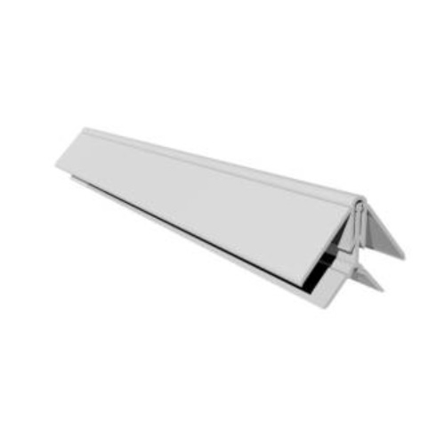 PVC Cladding 2 Part Corner 3m - Woodgrain Anthracite Grey