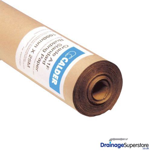 Calder Standard Building Paper Grade A1F Lead Underlay - 25m x 1m