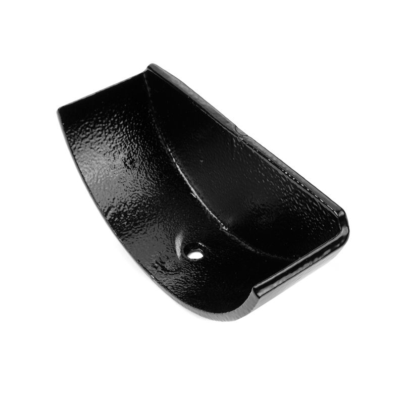 Cast Aluminium Beaded Deep Run Internal Stop End 113mm - Textured Black ...