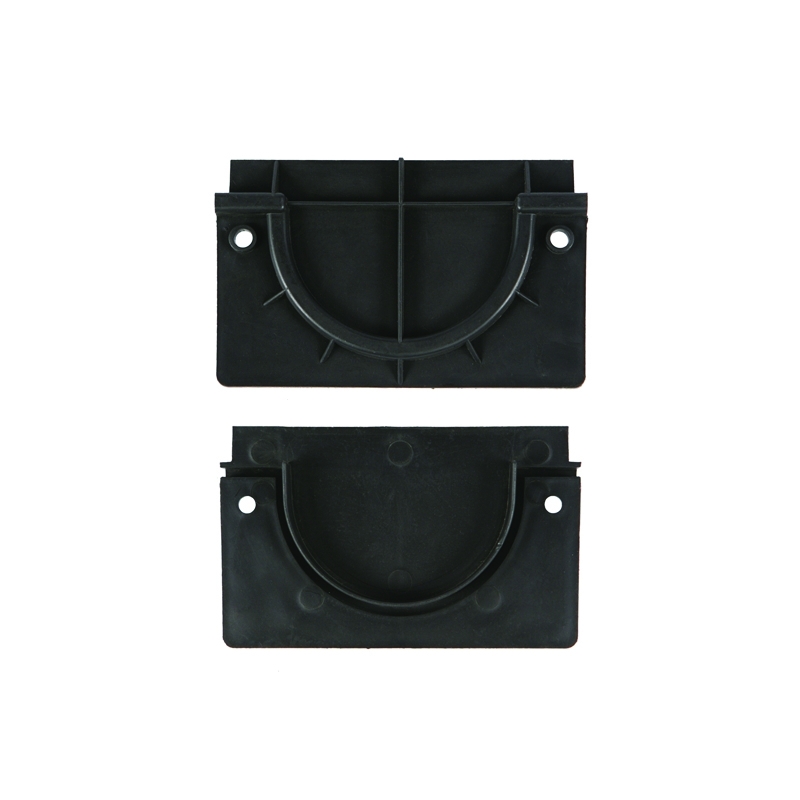 Domestic Channel Drainage End Cap for Shallow Channel - Pack of 10