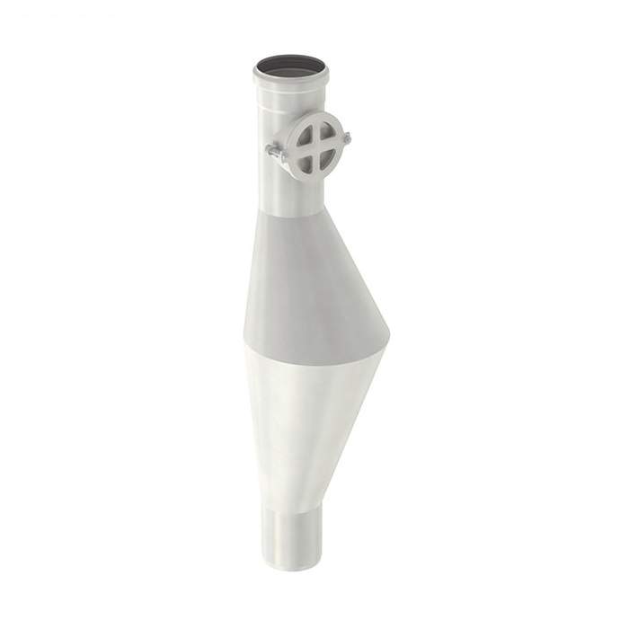 Aco Silver 304 Grade Stainless Steel Rat Stop Pipe With Epdm Seal - 110Mm To 250Mm