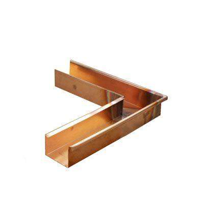 Metal Gutta Copper 120Mm Box Gutter External Corner - 135Dg