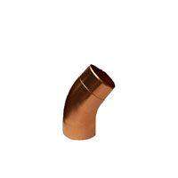 Metal Gutta Copper Round 80Mm Downpipe Bend - 40Dg