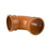 Brett Martin Underground Drain Pipe Double Socket Bend 87.5 Degree - 110mm