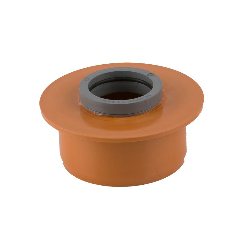 Brett Martin 110mm Waste Adaptor Eccentric with 50mm Push-Fit Waste Connection