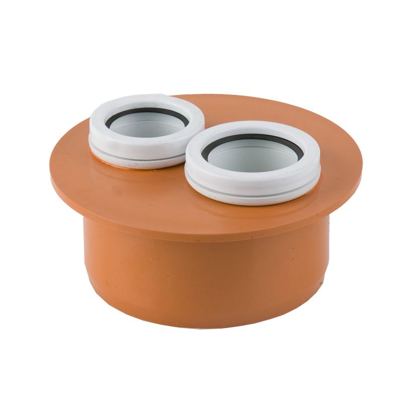 Brett Martin 110mm MuPVC Waste Adaptor with 32mm x 32mm Solvent Waste Connection 