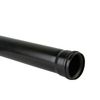 Brett Martin Soil Pipe Push Fit 4m Single Socket Ended Pipe 110mm - Black