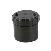 Brett Martin Soil Pipe Push Fit Access Plug 110mm - Black