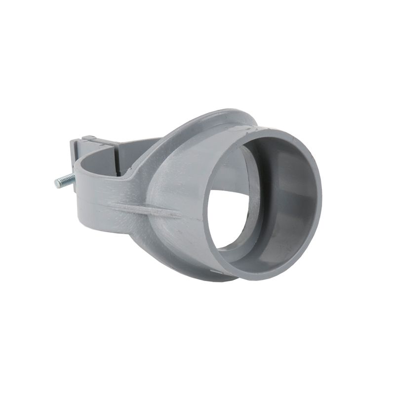 Brett Martin Grey Soil Pipe Push Fit Strap On Boss - 82.4mm