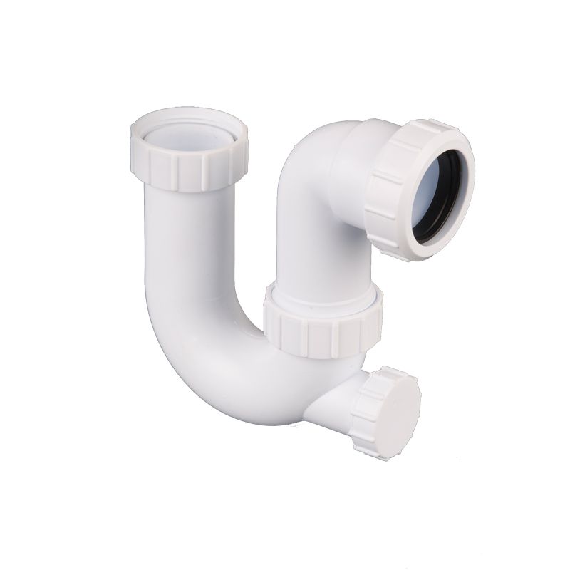 Brett Martin Plumbing Waste Pipe Two Piece Bath And Shower Trap 76mm Seal - 40mm
