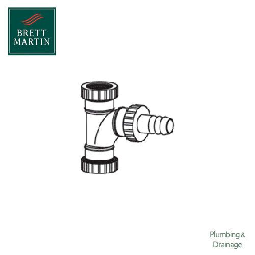 Brett Martin Compression Washing Machine Tee - 40mm