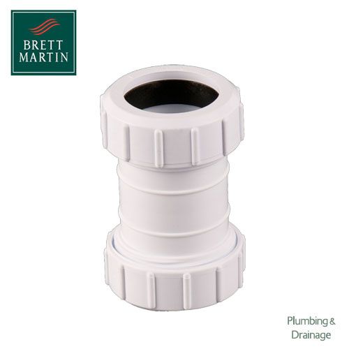 40mm Push-fit Compression Straight Connector
