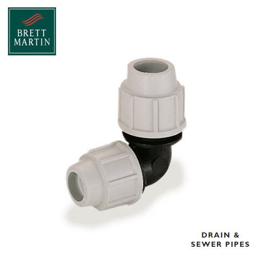 Plasson 90 Degree Reducing Elbow - 25mm x 20mm