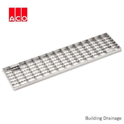 ACO Modular 125 340 Stainless Steel Grade Slip Resistance Grating 500mm