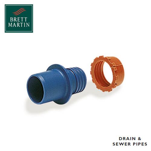 Plasson High Density Class C Adaptor BS 3284 (Blue) 20mm x 1/2''