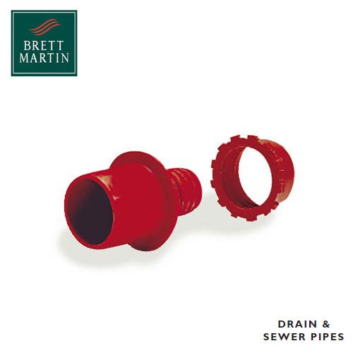 Plasson Normal Gauge Adaptor IRS 134:1977 (Red) - 25mm x 3/4''