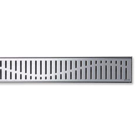 Aco Tiled Shower Channel Drainage Wave Grating 1000Mm Stainless Steel