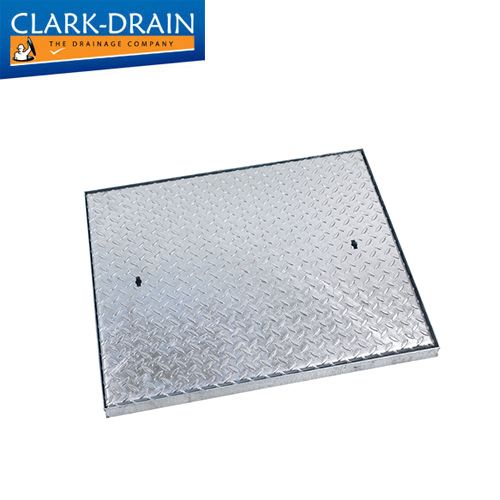  Manhole Cover and Frame with Steel Lid 660L x 510W x 50H 44 Tonne GPW