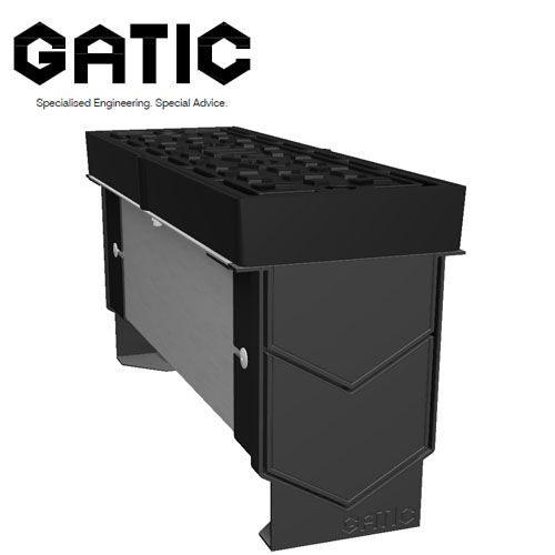 Gatic ProSlot Cast Access Box 150 Drain - 500mm