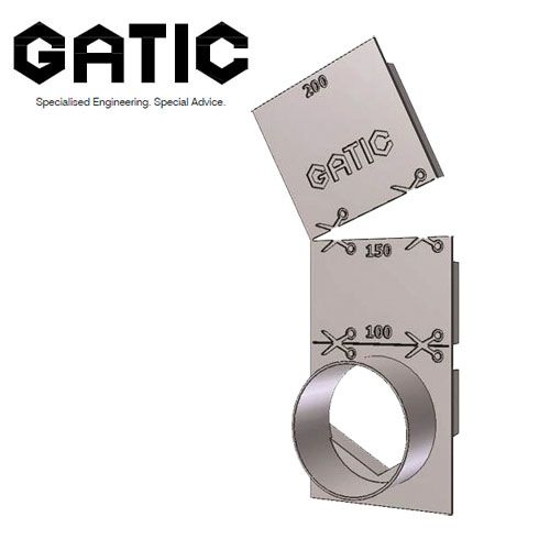 Gatic ProSlot Channel Drain Female Outlet