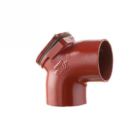Hargreaves Foundry Cast Iron Soil Pipe 88 Degree Short Radius Bend With Door - 70mm