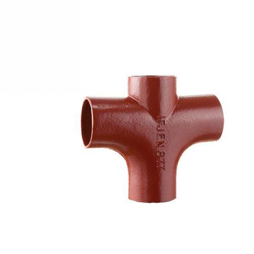  Hargreaves Foundry Cast Iron Soil Pipe 88 Degree Double Radius Curved Branch - 150mm x 100mm