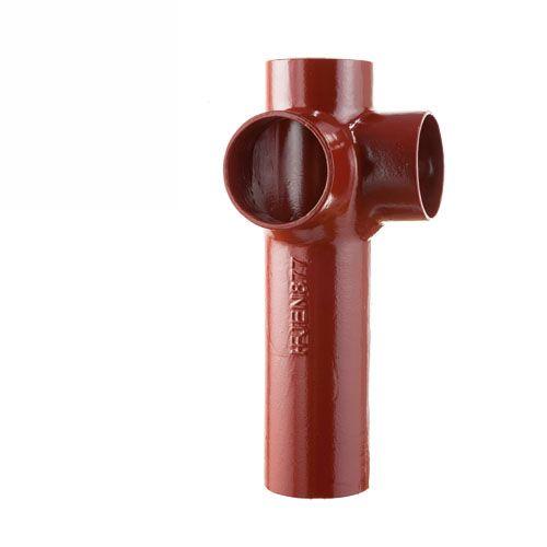 Hargreaves Foundry Cast Iron Soil 88 Degree Single Long Tail Corner Branch - 100mm x 100mm