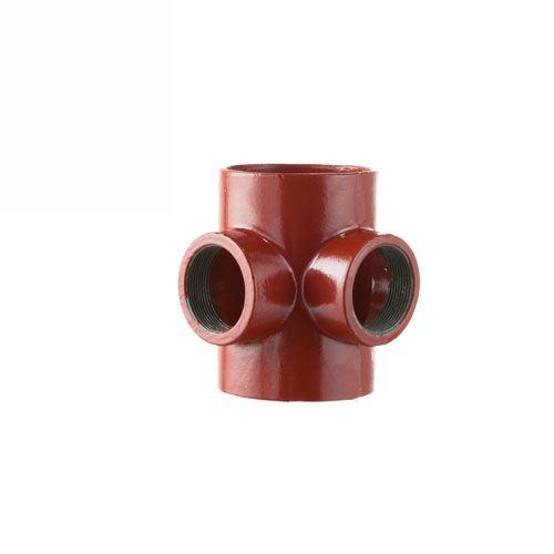  Hargreaves Foundry Cast Iron Soil 2 x 2 Inch Boss Pipe 90 Degree - 100mm