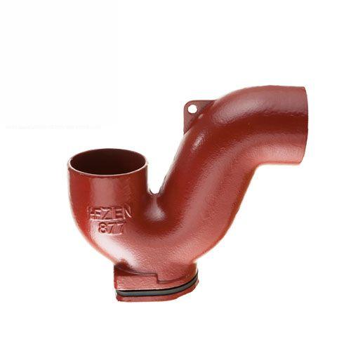  Hargreaves Foundry Cast Iron Soil Pipe P Trap with Bottom Door - 70mm