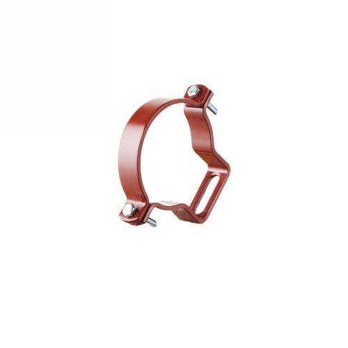  Hargreaves Foundry Cast Iron Soil Pipe Coated Adjustable Bracket - 150mm