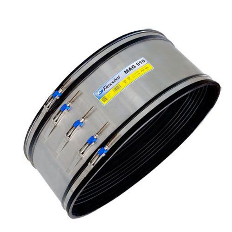 Flexseal Magnum Rubber Flexible Drainage Coupling 700mm 799mm