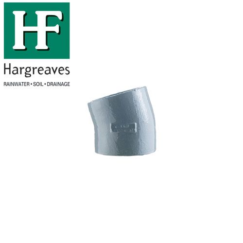 Cast Iron 15 Degree Short Radius Drainage Pipe Bend - 150mm