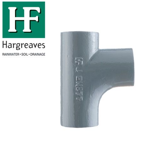 Cast Iron 88 Degree Single Curve Drainage Pipe Branch - 150mm x 100mm