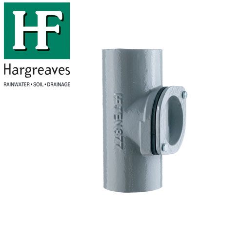 Cast Iron Access Drainage Pipe with Round Door - 100mm