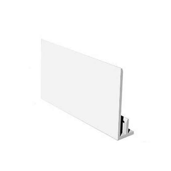 Fortex Shiplap Embossed Weatherboard Cladding Starter Trim 3m - White ...
