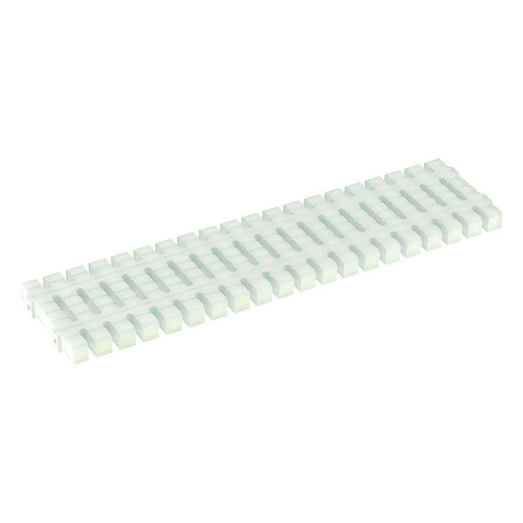 Aco White Channel Drain Plastic Grate 1000Mm - Modular 125 Pvc