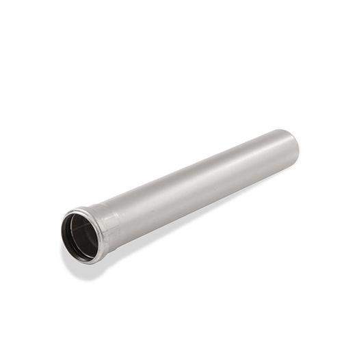 Aco Silver 304 Grade Stainless Steel Socketed Pipe With Epdm Seal - 125Mm X 2500Mm